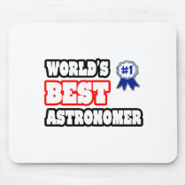 World's Best Astronomer Mousepads