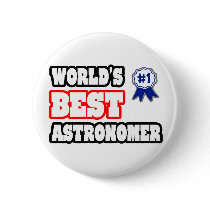 World's Best Astronomer Pins