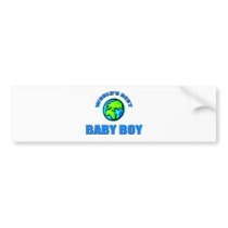 World's Best Baby Boy bumper stickers