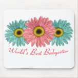 World's Best Babysitter Mouse Pads