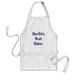 World's Best Baker Apron aprons