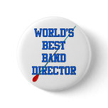 World's Best Band Director Pin