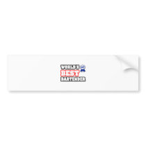 World's Best Bartender Bumper Sticker