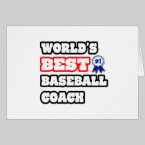 World's Best Baseball Coach