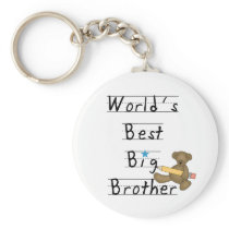 World's Best Big Brother Key Chains