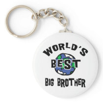 World's Best Big Brother Keychains