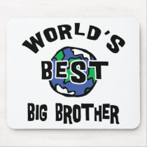 World's Best Big Brother Mousepad