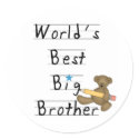 World's Best Big Brother stickers