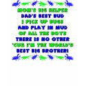 World's Best Big Brother t-shirts by txketch World's Best Big Brother t-shirts