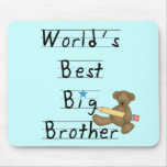 World's Best Big Brother Tshirts and Gifts Mouse Pad