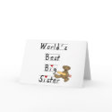 World's Best Big Sister cards