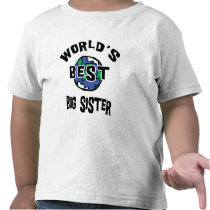 World's Best Big Sister T-Shirt t-shirts