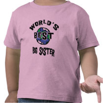 World's Best Big Sister T-Shirt t-shirts
