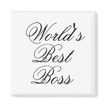 Worlds Best Boss magnets