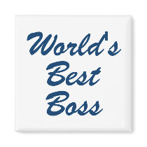 Worlds Best Boss magnets