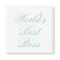 Worlds Best Boss magnets