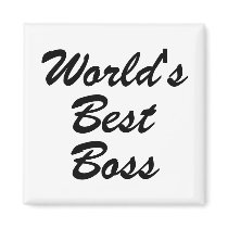 Worlds Best Boss magnets
