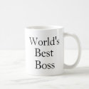 Worlds Best Boss mugs