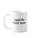 World's Best Boss Mug by teestyles World's Best Boss Mug
