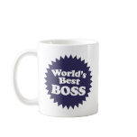 World's Best Boss mugs