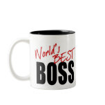 WORLD'S BEST BOSS - mug