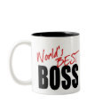 WORLD'S BEST BOSS - mug