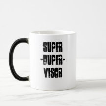 Worlds Best Boss, Super-duper-visor Mugs