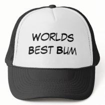 Worlds Best Bum hats