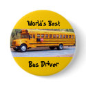 World's Best, Bus Driver buttons by juleemay25 World's Best, Bus Driver buttons