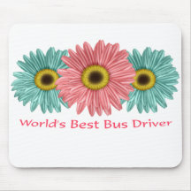 World's Best Bus Driver Mouse Pads