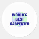 World's Best Carpenter Stickers