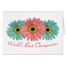 World's Best Chiropractor Cards
