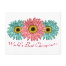 World's Best Chiropractor postcards