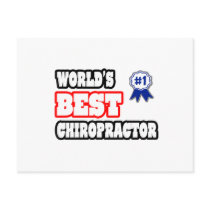 World's Best Chiropractor postcards