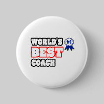 World's Best Coach Pin