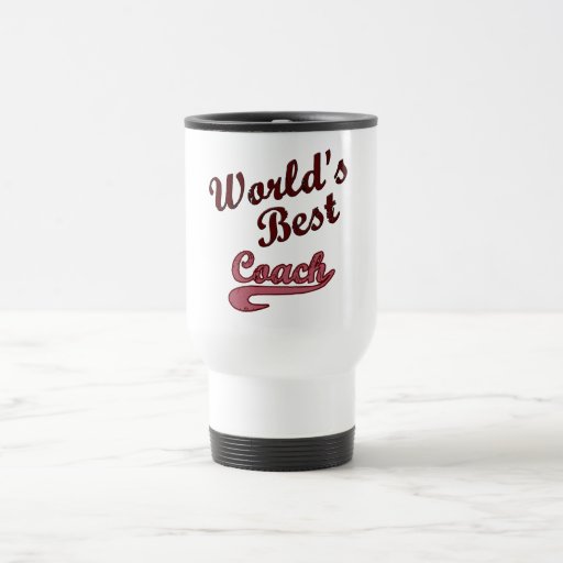 World's Best Coach 15 Oz Stainless Steel Travel Mug Zazzle