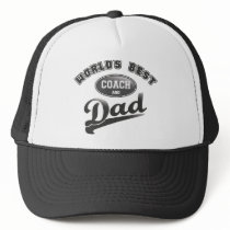 World's Best Coach & Dad Hats