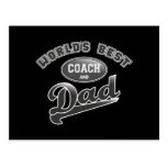 World's Best Coach & Dad Postcards