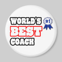 World's Best Coach Magnet