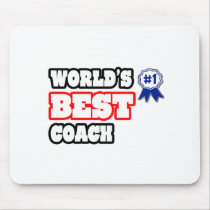 World's Best Coach Mousepads