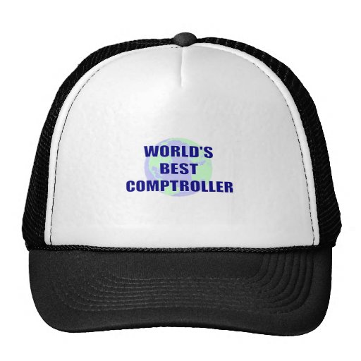 World's Best Comptroller Mesh Hat