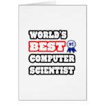 World's Best Computer Scientist Card