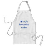 World's best cookie baker apron