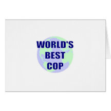 World's Best Cop Cards