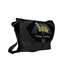 World's Best Dad, Blue Stars Commuter Bags