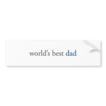 world's best dad bumper stickers