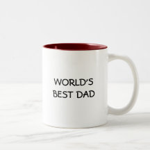 WORLD'S BEST DAD COFFEE MUG