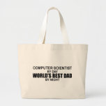 World's Best Dad - Computer Scientist Bags