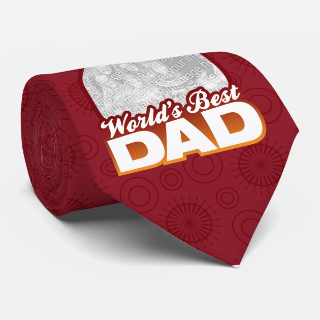 World's Best Dad Customizeable Tie