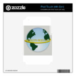 "World's Best Dad" Decals For iPod Touch 4G